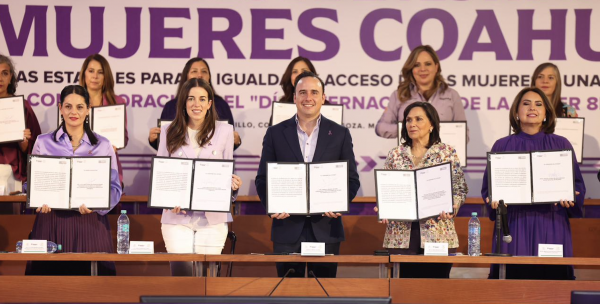 En Coahuila trabajamos todos los días por el bien de las mujeres: Manolo